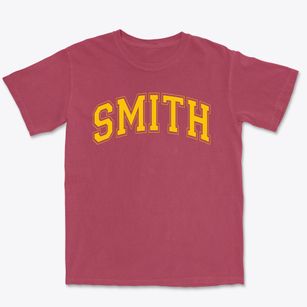 Smith High School Varsity Arch Premium Heavyweight T-shirt