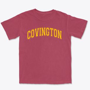 Covington Academy Varsity Arch Premium Heavyweight T-shirt