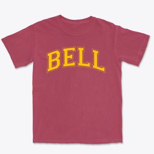 Bell Elementary School Varsity Arch Premium Heavyweight T-shirt