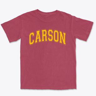 Carson Junior High School Varsity Arch Premium Heavyweight T-shirt