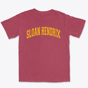 Sloan Hendrix Elementary School Varsity Arch Premium Heavyweight T-shirt