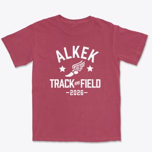 Alkek Elementary School Track and Field Premium Heavyweight T-shirt