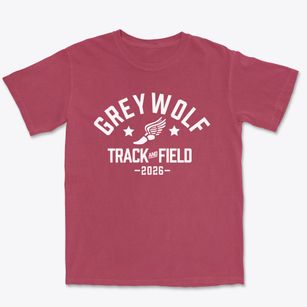 Greywolf Elementary School Track and Field Premium Heavyweight T-shirt