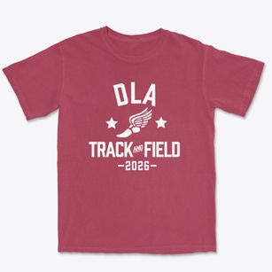 Desert Learning Academy Track and Field Premium Heavyweight T-shirt