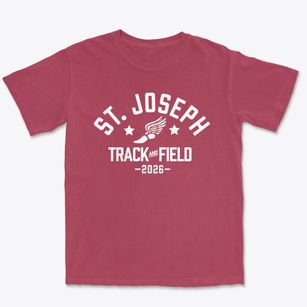 Saint Joseph School Track and Field Premium Heavyweight T-shirt