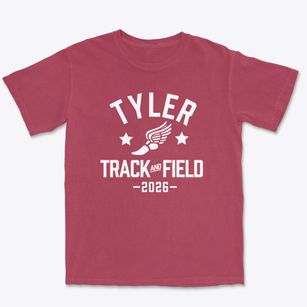 Tyler Elementary School Track and Field Premium Heavyweight T-shirt