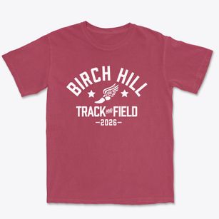 Birch Hill Elementary School Track and Field Premium Heavyweight T-shirt