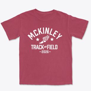 Mckinley Brighton Elementary School Track and Field Premium Heavyweight T-shirt
