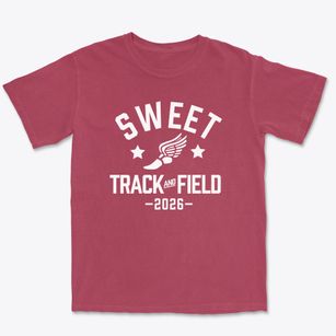Sweet Briar School Number 1 Track and Field Premium Heavyweight T-shirt