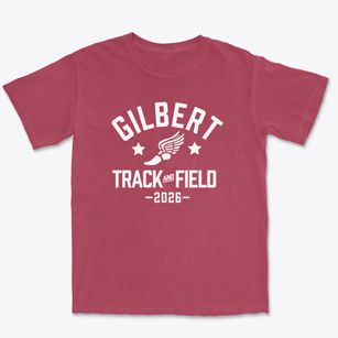 Gilbert Elementary School Track and Field Premium Heavyweight T-shirt