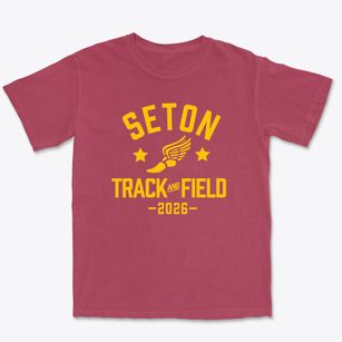 Seton Catholic College Prep High School Track and Field Premium Heavyweight T-shirt
