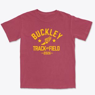Buckley School Track and Field Premium Heavyweight T-shirt