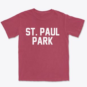 St. Paul Park Minnesota Classic Block Premium Heavyweight T-shirt