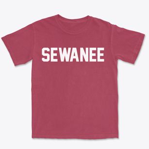 Sewanee Tennessee Classic Block Premium Heavyweight T-shirt