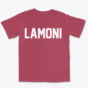 Lamoni Iowa Classic Block Premium Heavyweight T-shirt