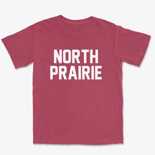 North Prairie Wisconsin Classic Block Premium Heavyweight T-shirt