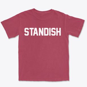 Standish Michigan Classic Block Premium Heavyweight T-shirt