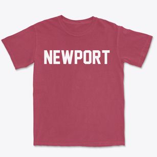 Newport Wisconsin Classic Block Premium Heavyweight T-shirt