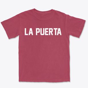La Puerta Texas Classic Block Premium Heavyweight T-shirt