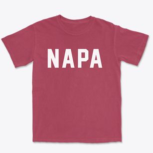 Napa California Classic Block Premium Heavyweight T-shirt