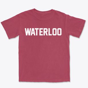 Waterloo Illinois Classic Block Premium Heavyweight T-shirt