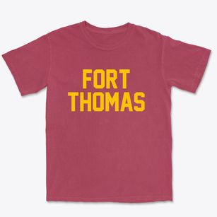 Fort Thomas Kentucky Classic Block Premium Heavyweight T-shirt