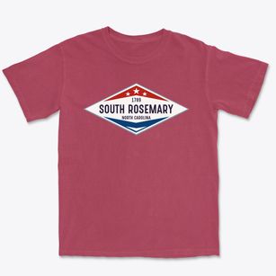 South Rosemary North Carolina Diamond Star Premium Heavyweight T-shirt
