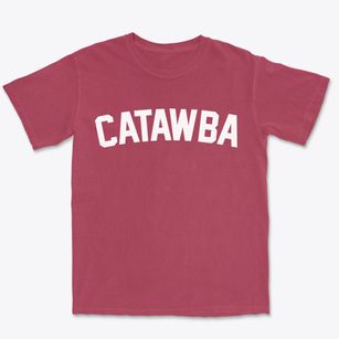Catawba North Carolina Classic Curve Premium Heavyweight T-shirt