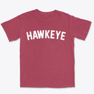 Hawkeye Iowa Classic Curve Premium Heavyweight T-shirt