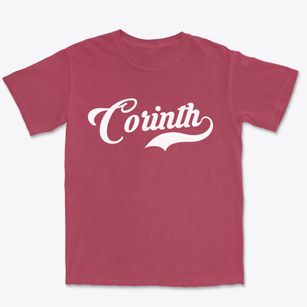 Corinth Maine Vintage Team Premium Heavyweight T-shirt