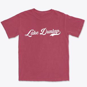Lake Dunlap Texas Vintage Team Premium Heavyweight T-shirt