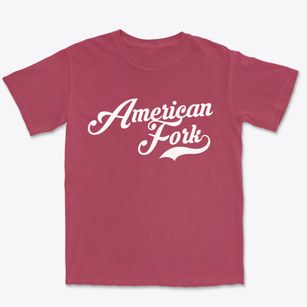 American Fork Utah Vintage Team Premium Heavyweight T-shirt
