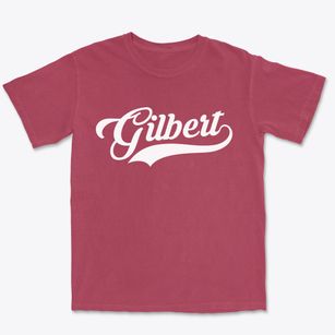 Gilbert West Virginia Vintage Team Premium Heavyweight T-shirt