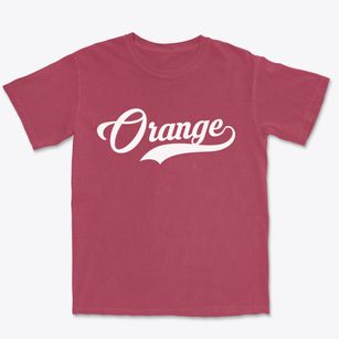 Orange New Hampshire Vintage Team Premium Heavyweight T-shirt
