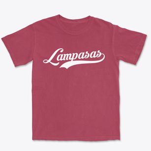 Lampasas Texas Vintage Team Premium Heavyweight T-shirt