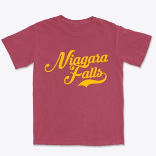 Niagara Falls New York Vintage Team Premium Heavyweight T-shirt