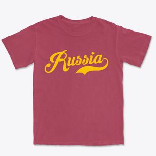 Russia New York Vintage Team Premium Heavyweight T-shirt