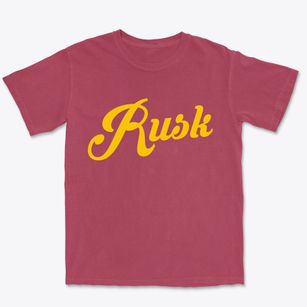 Rusk Wisconsin Vintage Team Premium Heavyweight T-shirt