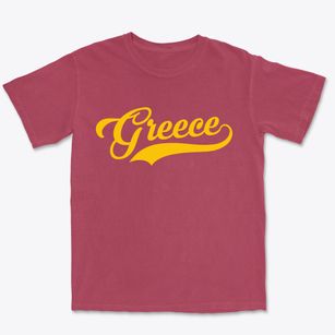 Greece New York Vintage Team Premium Heavyweight T-shirt