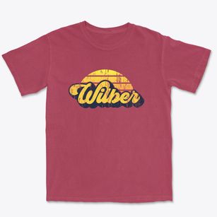 Wilber Nebraska Sublime Sunset Premium Heavyweight T-shirt