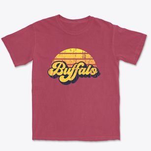 Buffalo South Carolina Sublime Sunset Premium Heavyweight T-shirt