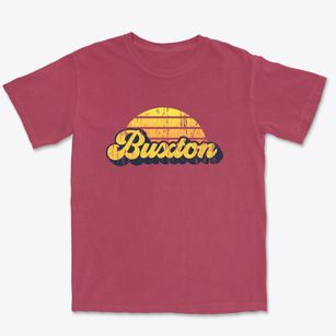Buxton North Carolina Sublime Sunset Premium Heavyweight T-shirt
