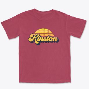 Kinston Alabama Sublime Sunset Premium Heavyweight T-shirt