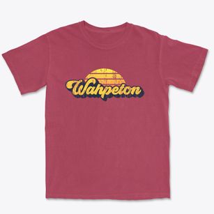 Wahpeton Iowa Sublime Sunset Premium Heavyweight T-shirt