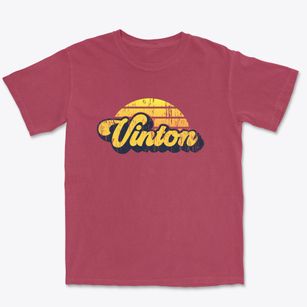 Vinton Ohio Sublime Sunset Premium Heavyweight T-shirt