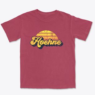 Hoehne Colorado Sublime Sunset Premium Heavyweight T-shirt
