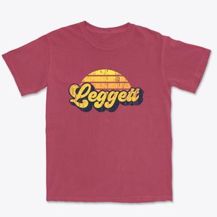 Leggett North Carolina Sublime Sunset Premium Heavyweight T-shirt