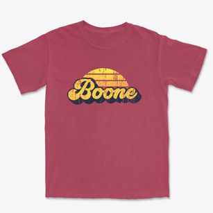 Boone Iowa Sublime Sunset Premium Heavyweight T-shirt
