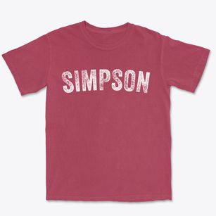 Simpson North Carolina Timeless Retro Premium Heavyweight T-shirt