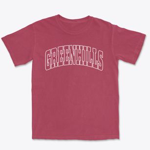 Greenhills Ohio Trendy Block Premium Heavyweight T-shirt